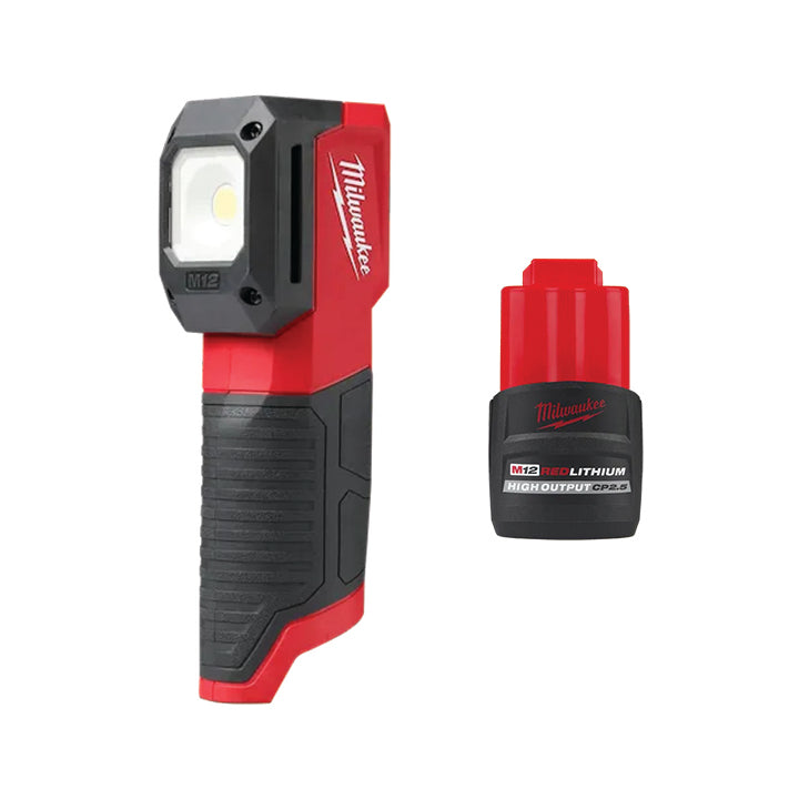 MILWAUKEE M12™ Paint & Detailing Color Match Light & FREE M12™ REDLITHIUM™ HIGH OUTPUT™ CP2.5 Battery