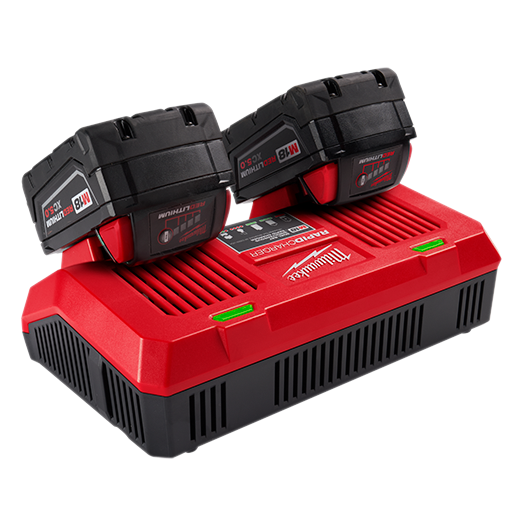 MILWAUKEE M18™ Dual Bay Simultaneous Rapid Charger