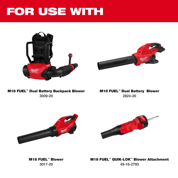 MILWAUKEE Blower Tapered & Flat Nozzle Attachment Kit