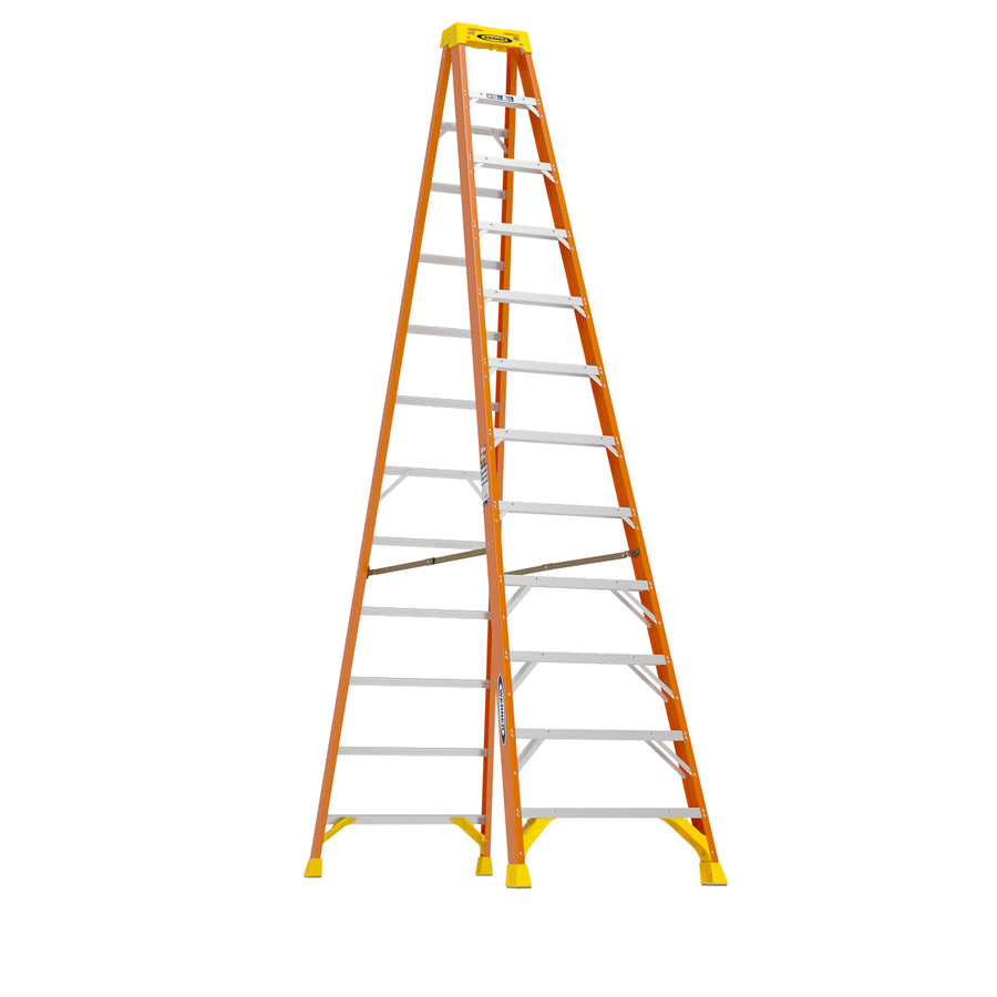 WERNER 12' Type IA Fiberglass Step Ladder