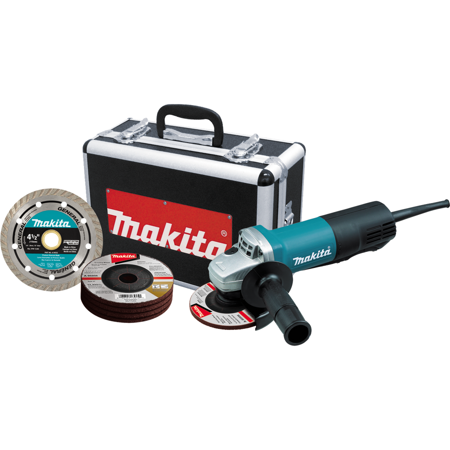 MAKITA 4‑1/2" Paddle Switch Cut‑Off/Angle Grinder
