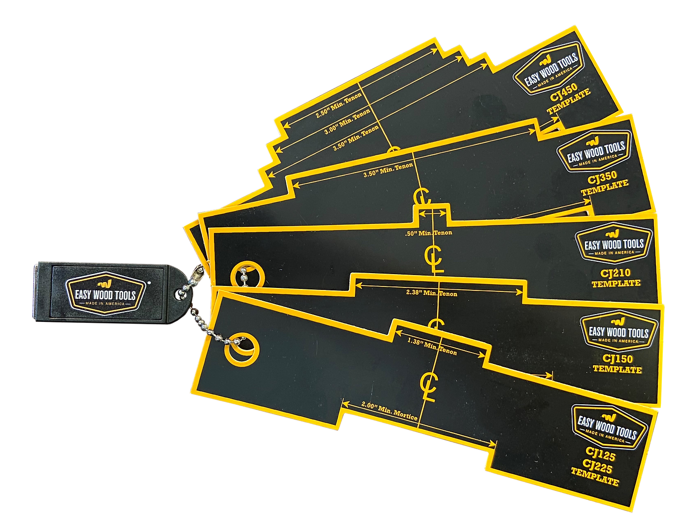 EASY WOOD TOOLS Easy Chuck Template Set The Power Tool Store