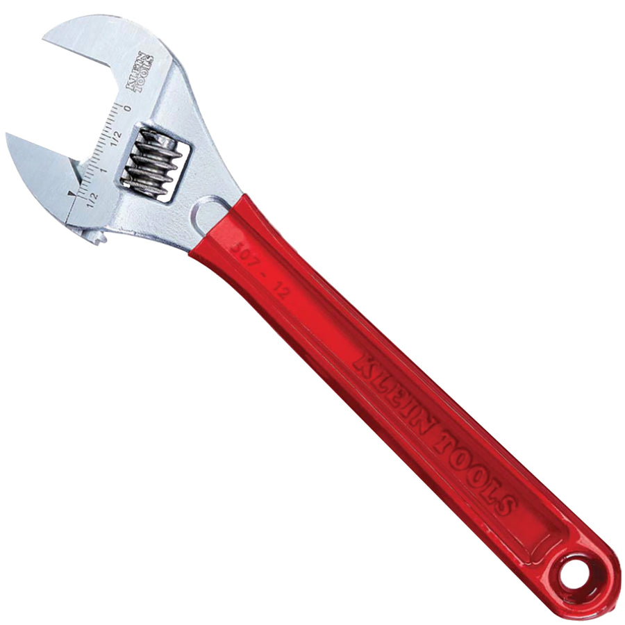 KLEIN TOOLS 12" Extra Capacity Adjustable Wrench