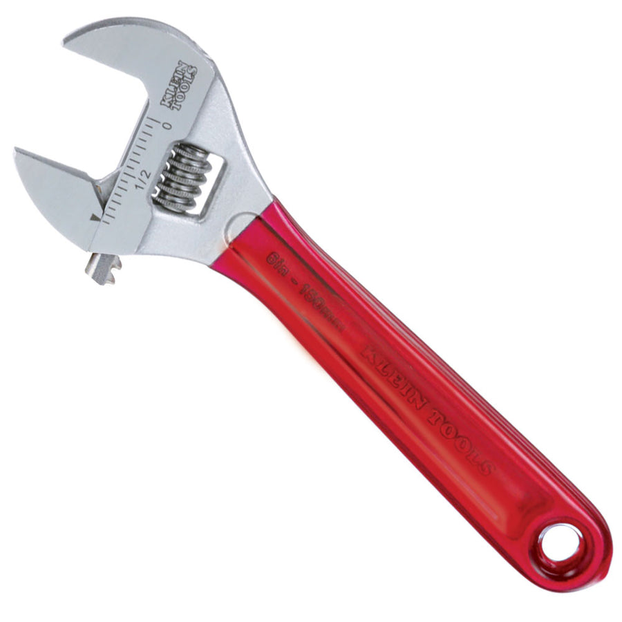 KLEIN TOOLS 6-1/2" Extra Capacity Adjustable Wrench