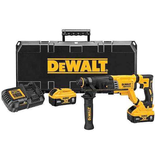 DEWALT 20V MAX* 1-1/8" SDS PLUS D-Handle Rotary Hammer Kit