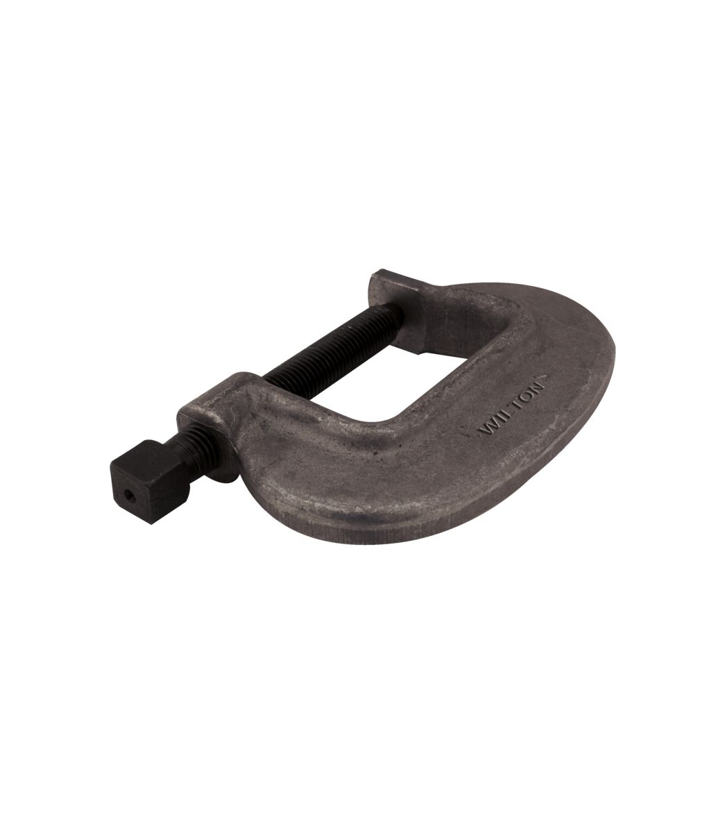 WILTON 6-FC, Brute Force O-Series C-Clamp, 6-7/16" Jaw Opening, 3-1/2" Throat