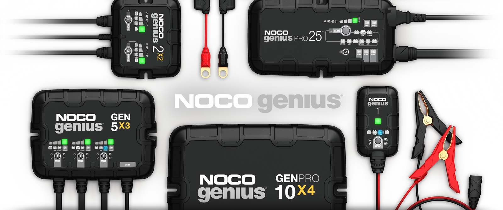 NOCO Genius Battery Chargers
