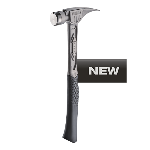 STILETTO 14oz TIBONE™ Smooth/Curved Titanium Hammer – The Power