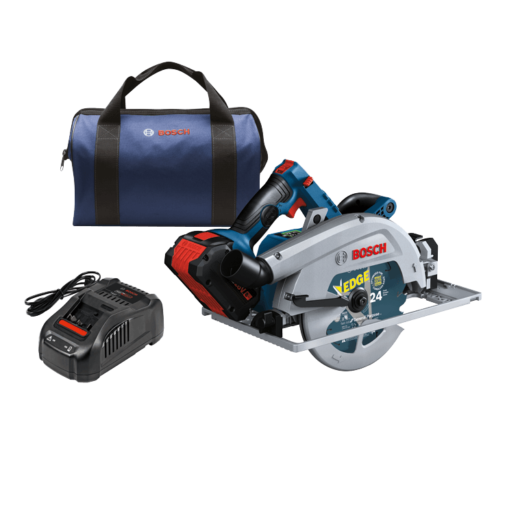 BOSCH PROFACTOR™ 18V Connected-Ready 7-1/4" Circular Saw w/ Track Compatibility Kit