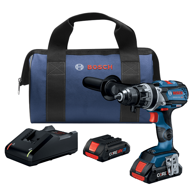 BOSCH 18V Brushless Connected-Ready 1/2" Drill/Driver Kit