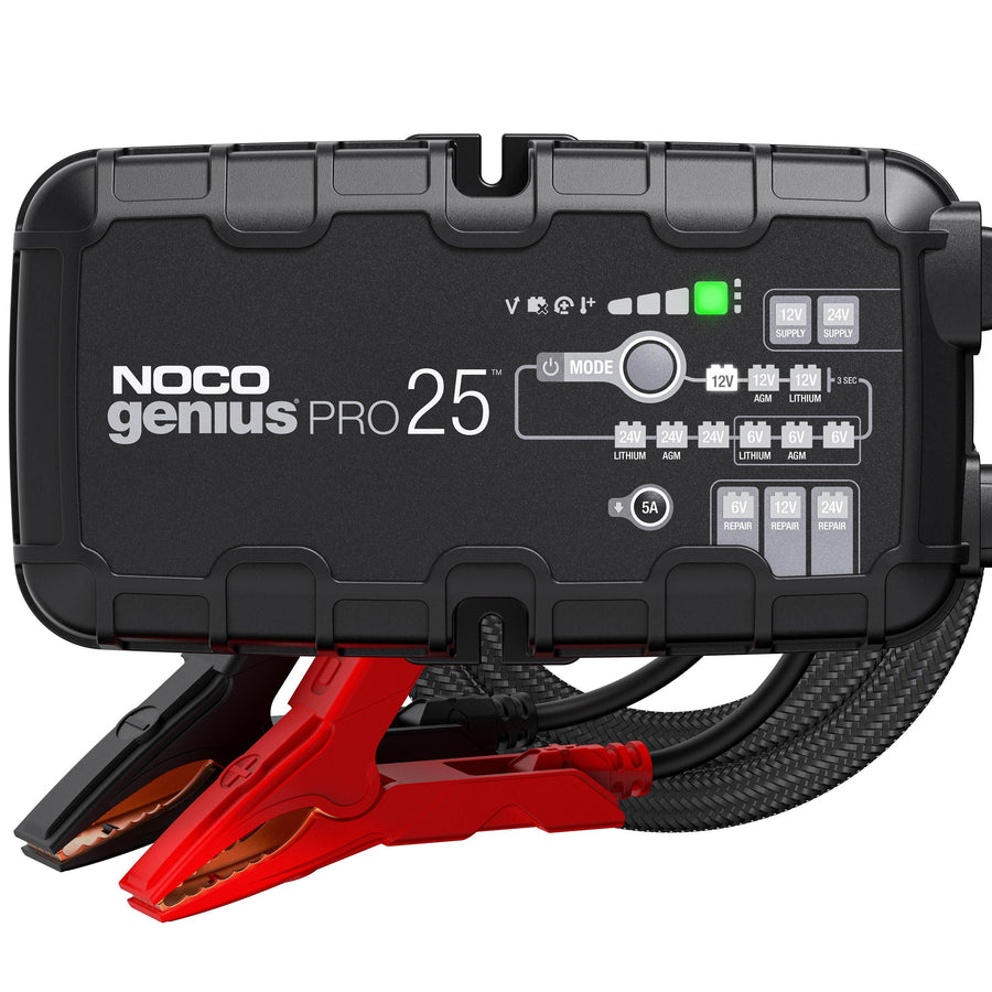 NOCO 25-Amp Battery Charger, Battery Maintainer, & Battery Desulfator