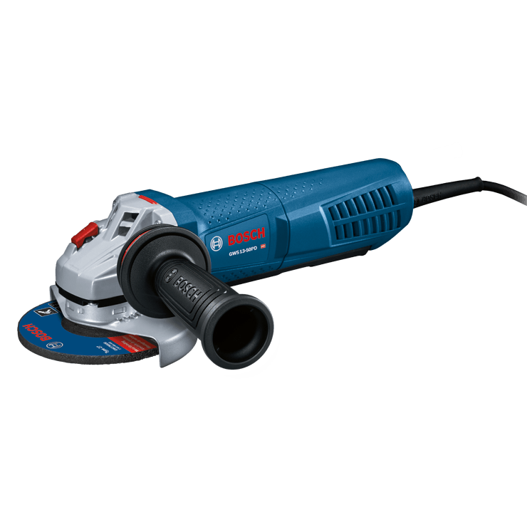 BOSCH 5" Angle Grinder w/ No Lock-On Paddle Switch