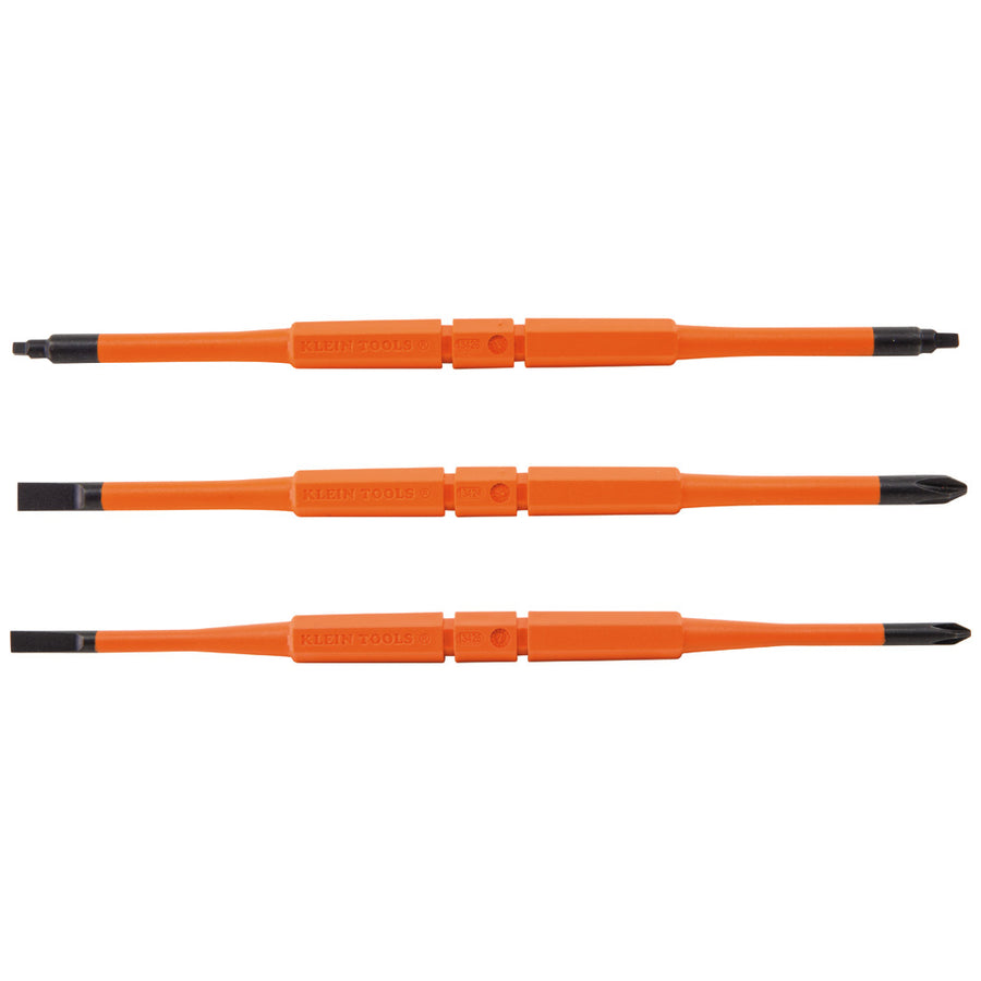 KLEIN TOOLS Insulated Double-End Screwdriver Blades (3 PACK)
