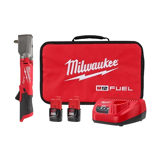 MILWAUKEE M12 FUEL™ 3/8" Right Angle Impact Wrench w/ Friction Ring Kit