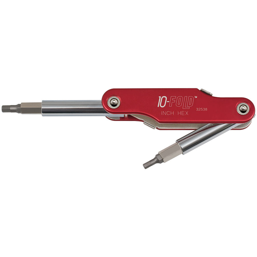 KLEIN TOOLS 10-FOLD™ Fractional Hex Screwdriver / Nut Driver