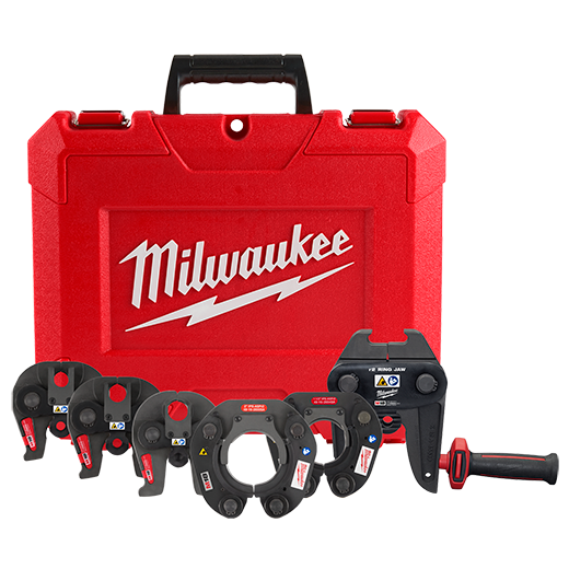 Milwaukee long throw press tool hot sale