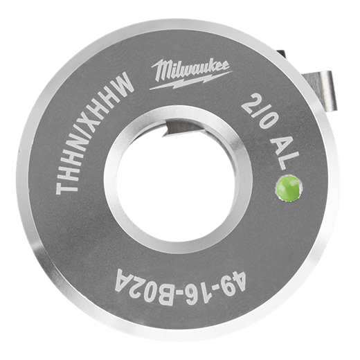 MILWAUKEE 2/0 AWG Cable Stripper Aluminum THHN / XHHW Bushing