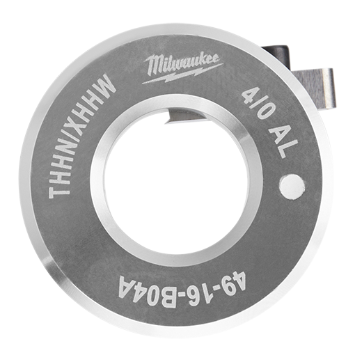 MILWAUKEE 4/0 AWG Cable Stripper Aluminum THHN / XHHW Bushing