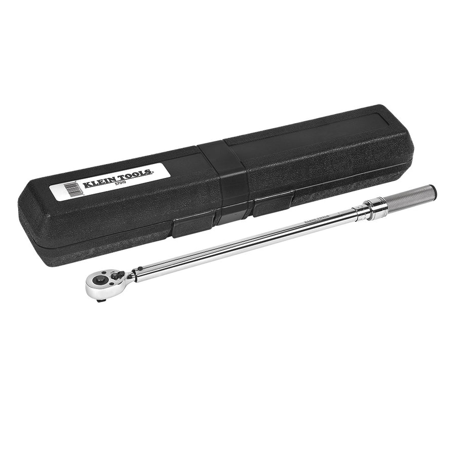 KLEIN TOOLS 1/2" Torque Wrench Square Drive