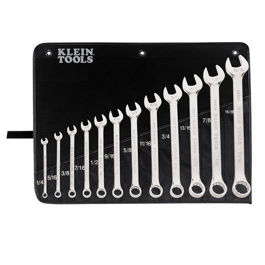 KLEIN TOOLS 12 PC. Combination Wrench Set