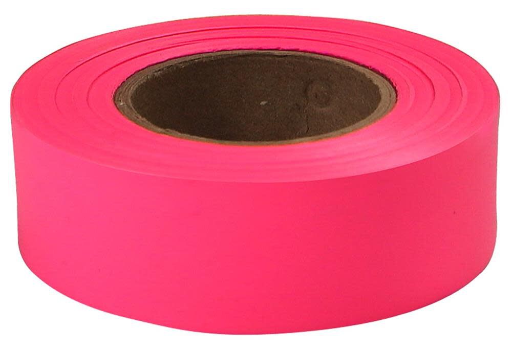 EMPIRE Pink Flagging Tape 200' X 1" Roll