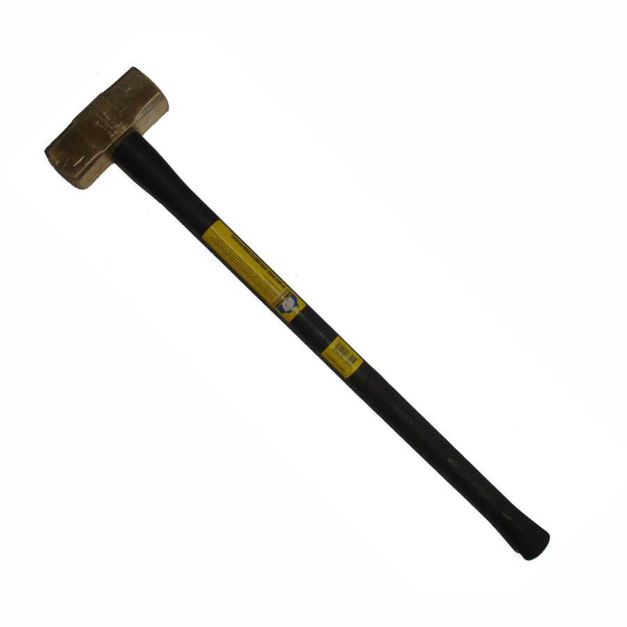 KLEIN TOOLS 14 lb Brass Sledge Hammer w/ Rubber Handle
