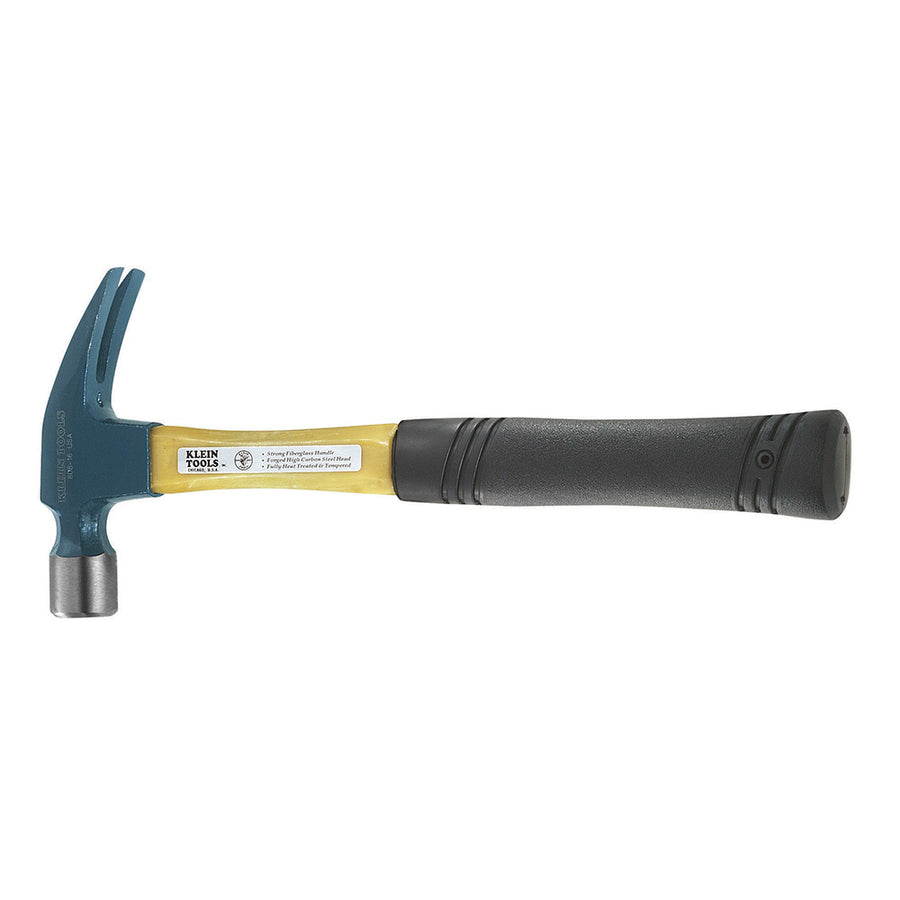 KLEIN TOOLS 16 oz Heavy-Duty Straight-Claw Hammer