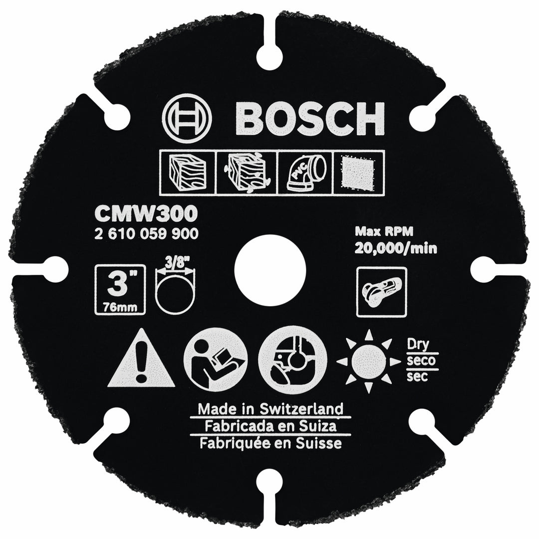 BOSCH 3" Carbide Multi-Wheel