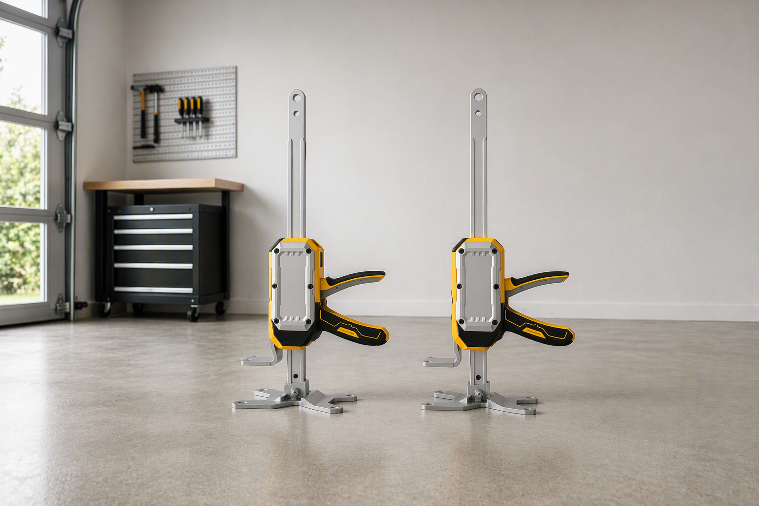 Save Over $100 + Free Shipping on the DEWALT® TOUGHSERIES™ Construction Jack 2-Pack