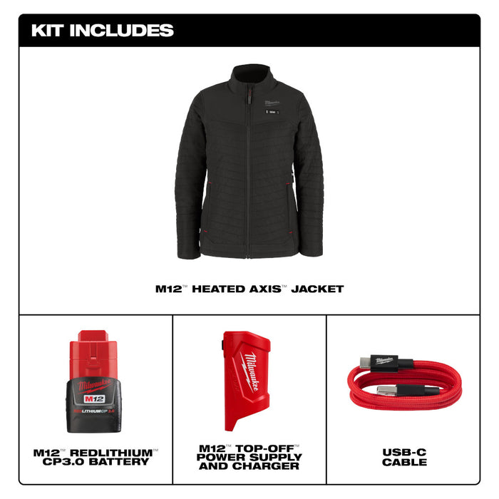 Kit de chaqueta con calefacción AXIS™ para mujer MILWAUKEE M12™