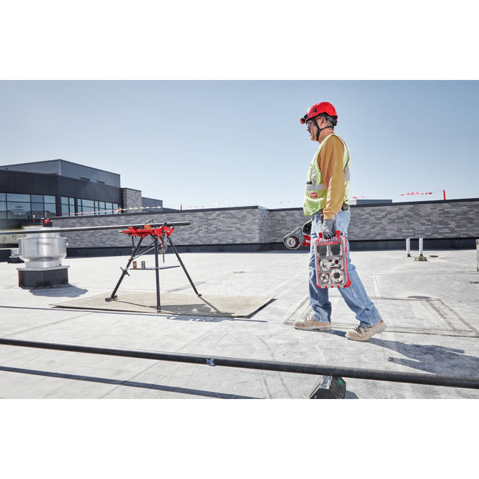 MILWAUKEE Compact 1/2"-1-1/4" ALEACIÓN NPT Kit de cabezal de troquel de aluminio forjado para roscar tuberías portátiles