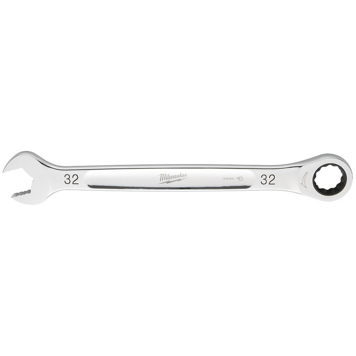MILWAUKEE Ratcheting Combination Wrench - Metric