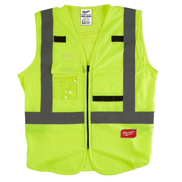 HI-VIS VEST - YELLOW - 4X/5X