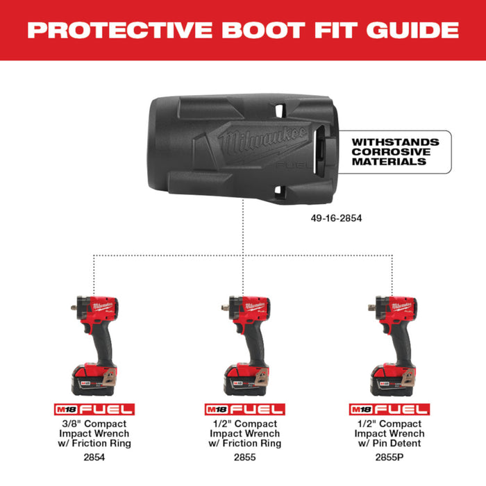 Funda protectora para llave de impacto compacta MILWAUKEE M18 FUEL™