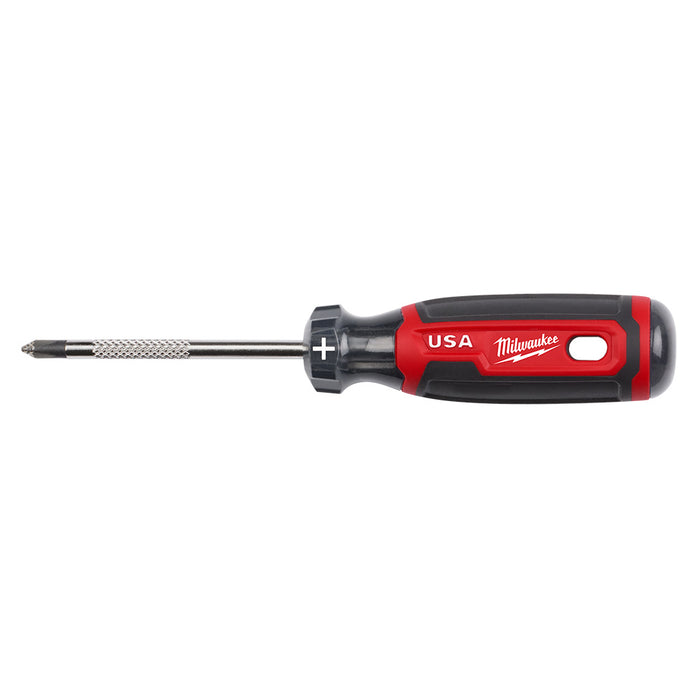 MILWAUKEE #1 Phillips 3" Cushion Grip Screwdriver