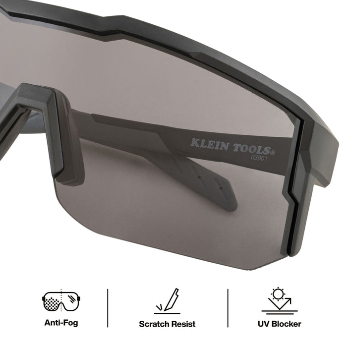 Klein Tools Blade Safety Glasses, Shaded Gray Lens