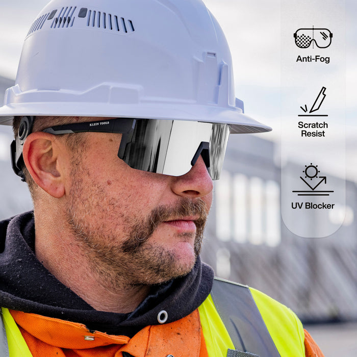 Klein Tools Polarized Blade Safety Glasses, Silver Lens