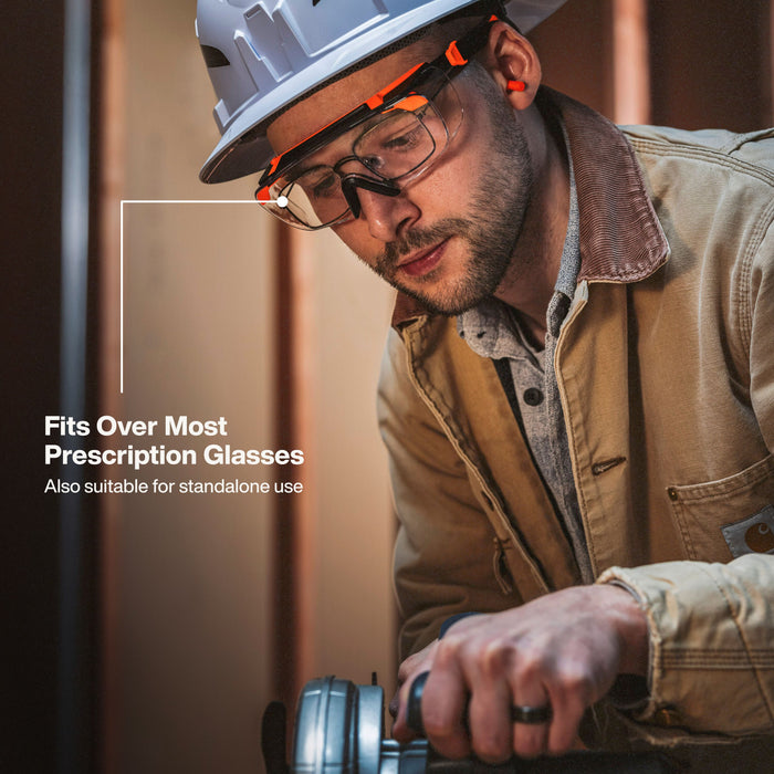 Klein Tools Over-The-Glasses Safety Glasses, Clear Lens