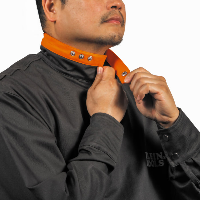 Klein Tools Flame-Resistant Welding Jacket, Large
