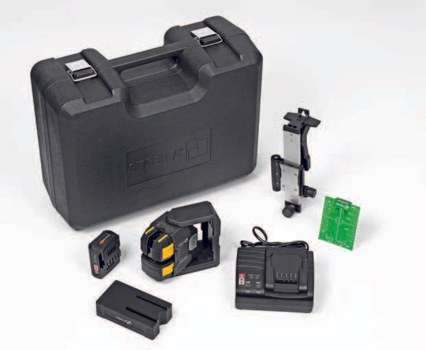 STABILA LAX 500 G CROSSLINE & PLUMB DOTS LASER 7PC KIT