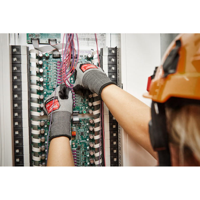 Guantes bañados en poliuretano de alta destreza MILWAUKEE Cut Level 3