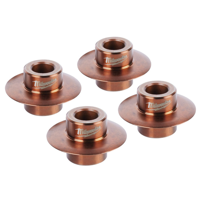 MILWAUKEE Cutter Wheels For Universal Pipe Threading (4 PIECE)