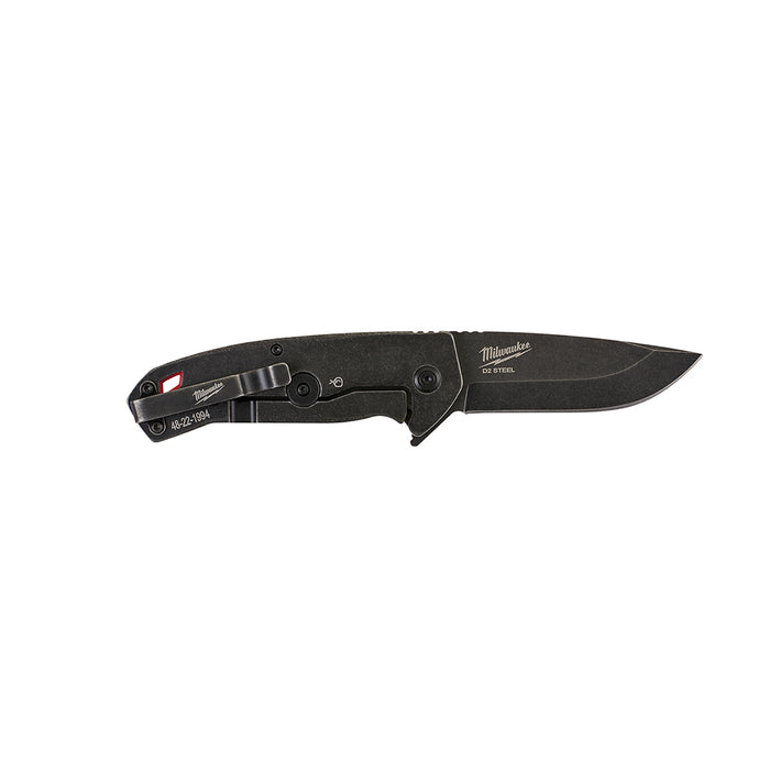 MILWAUKEE 3” HARDLINE™ Smooth Blade Pocket Knife