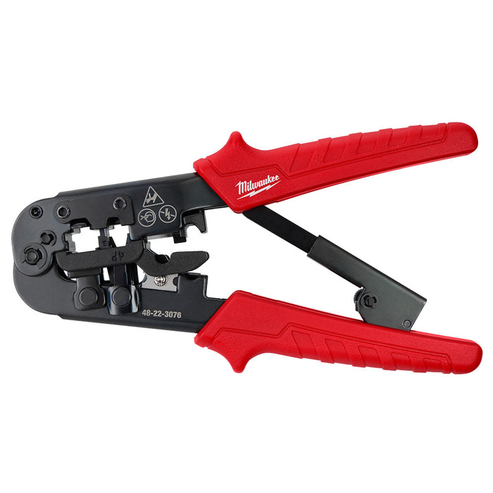 MILWAUKEE Ratcheting Modular Crimper & Stripper