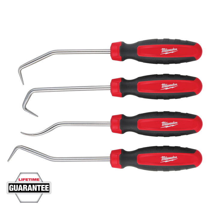MILWAUKEE 4 PIEZAS. Juego de selección de manguera