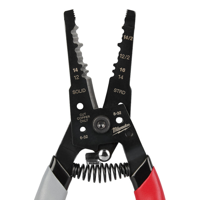 MILWAUKEE 12/2 & 14/2 NM Dipped Grip Wire Stripper & Cutter