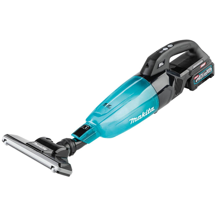 Makita GLC01SD1 40V max XGT® Brushless Cordless 4-Speed HEPA Filter Compact Stick Vacuum Kit (2.5Ah)