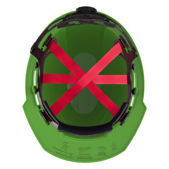 MILWAUKEE BOLT™ Front Brim Hard Hat w/ 6PT Ratcheting Suspension (USA) - Type 1