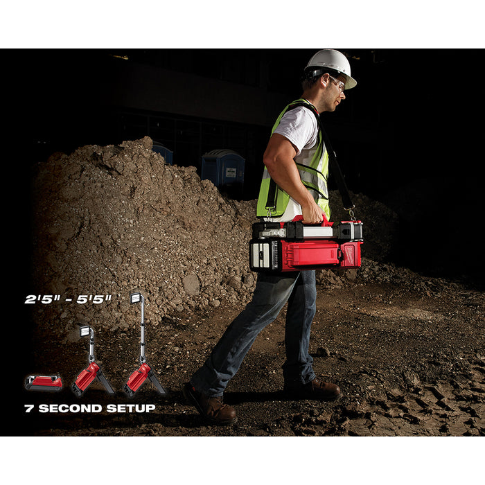 MILWAUKEE M18™ ROCKET™ Dual Pack Tower Light w/ ONE-KEY™ (Light Only)