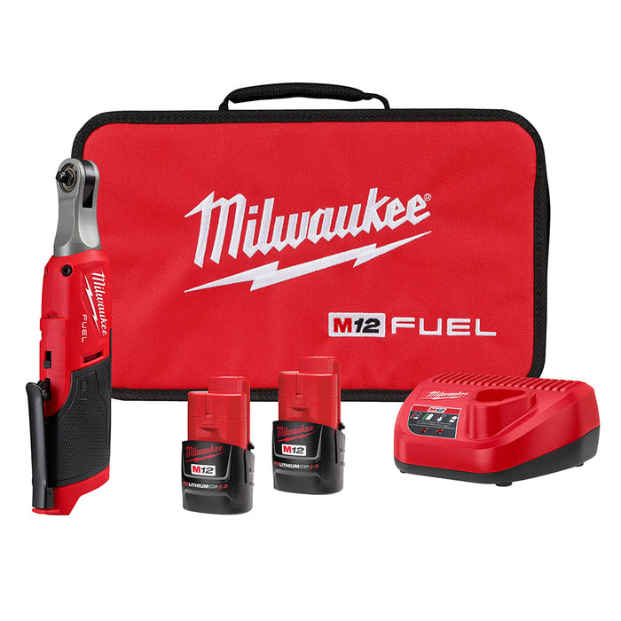Kit de trinquete de alta velocidad MILWAUKEE M12 FUEL™ de 1/4"